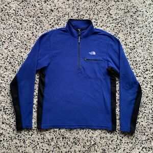 The North Face Vintage Blue Fleece Lightweight Polartec Men’s Size Medium